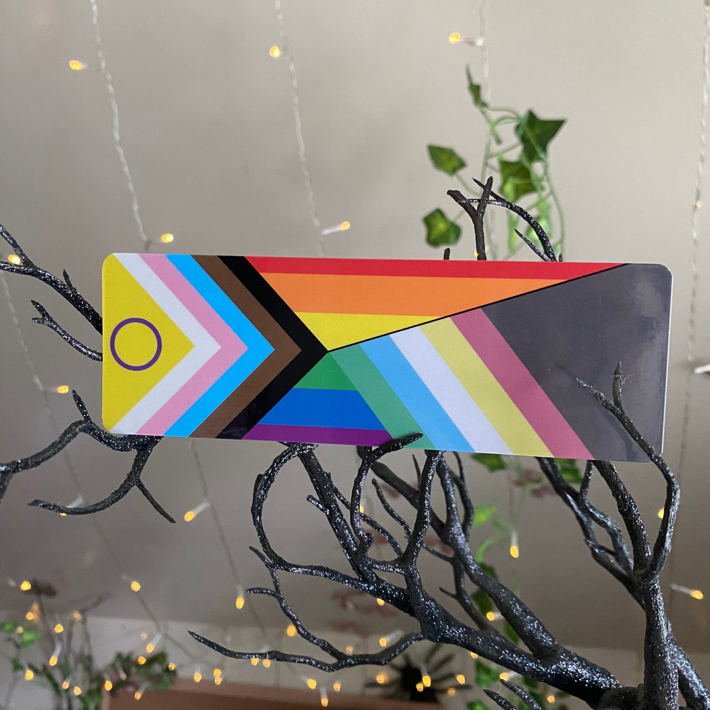 Disability/2SLGBTQIA+ Pride Flag Bookmark